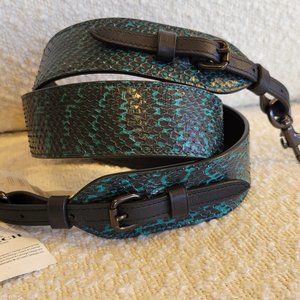 Coach Exotic Novelty Strap, Pine Green